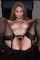 brunette hairy stocking