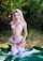 outdoor pink lingerie