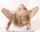 blonde eyes closed nude