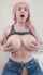 big tits pink hair amateur