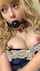 blonde bdsm ballgag