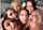 group cumshot facial
