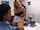 secretary blonde group sex