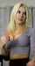 blonde handjob cumshot