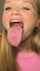 tongue sexy throat