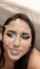 brunette amateur cum on face