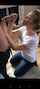 homemade blonde blowjob