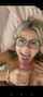 glasses blonde blowjob
