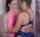 lesbian swimsuit kissing