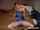blue dress wife blonde