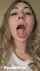 ahegao saliva spit