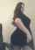 black dress cellulite chair
