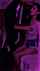 asian purple light kissing