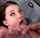 facial blonde blowjob