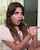 cute girl brunette handjob