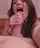brunette facial girlfriend
