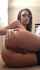 brunette solo anal