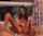 dark hair close to bath tub brunette