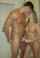 blonde shower handjob