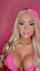 hot blonde model blonde bimbo pink mini top