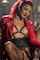 daisy ducati, leather, leather jacket, solo, red hair
