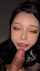 bowl job cum shot swallow sperm