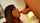 brunette blowjob long hair