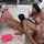 threesome latina poolside