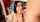 dark hair blowjob handjob