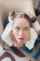 ahegao tongue blonde