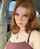 redhead light freckeles car