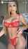 latina lingerie model