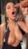brunette blowjob big tits