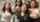 group brunette glasses