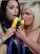 lesbian brunette dildo