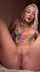camgirl tattoo blonde