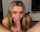 blonde girl big tits blowjob