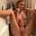 selfie blonde petite
