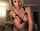 blonde lingerie pregnant