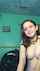 teen brunette talking