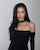 asian black dress instagram