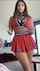 cheerleader ass brunette