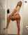 blonde model shower