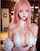 ai generated asian pink hair