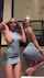 blonde no bra dress