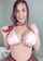 big boobs pink bikini brunette