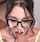 glasses fishnet brazzers
