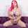 mature pink hair