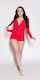 pornstar brazzers red dress