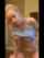 blond masturbating dildo